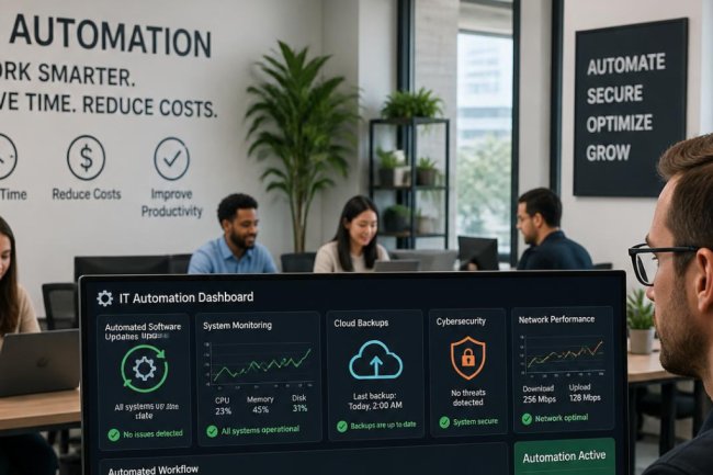 IT Automation for Small Businesses: Save Time, Reduce Costs, and Work Smarter