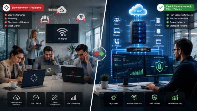 Why Is Your Business Network So Slow? 10 Causes and How to Fix Them