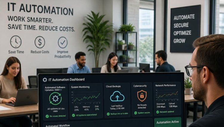 IT Automation for Small Businesses: Save Time, Reduce Costs, and Work Smarter